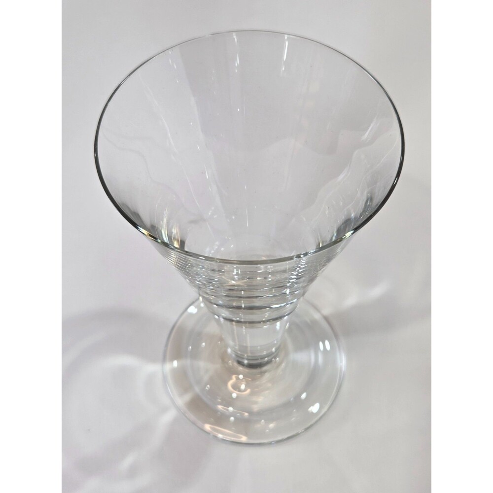 Vintage Kosta Boda Ingrid Crystal Water Goblet 6.5" Signed Sweden Single Replace